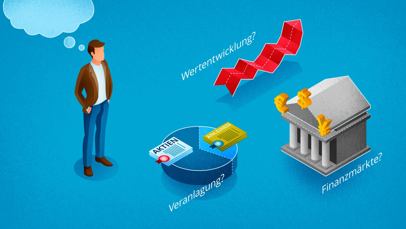 ERSTE Bank Erklärfilm Illustration