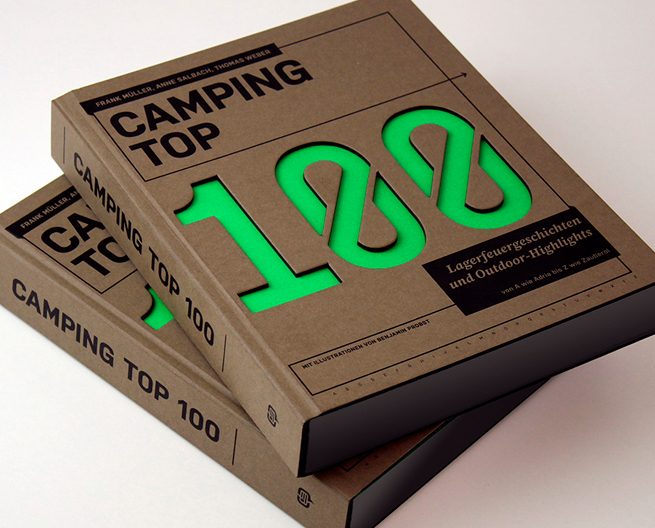 Camping Top 100 Buchprojekt
