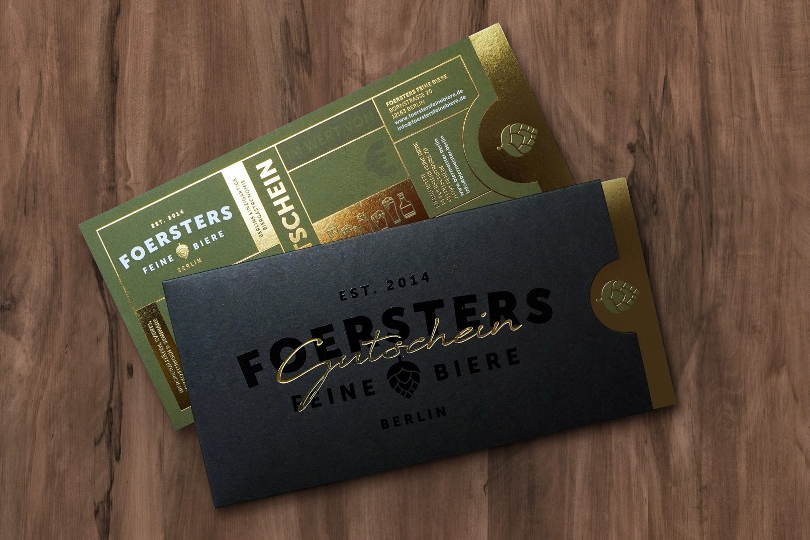 Premiumgutschein Design