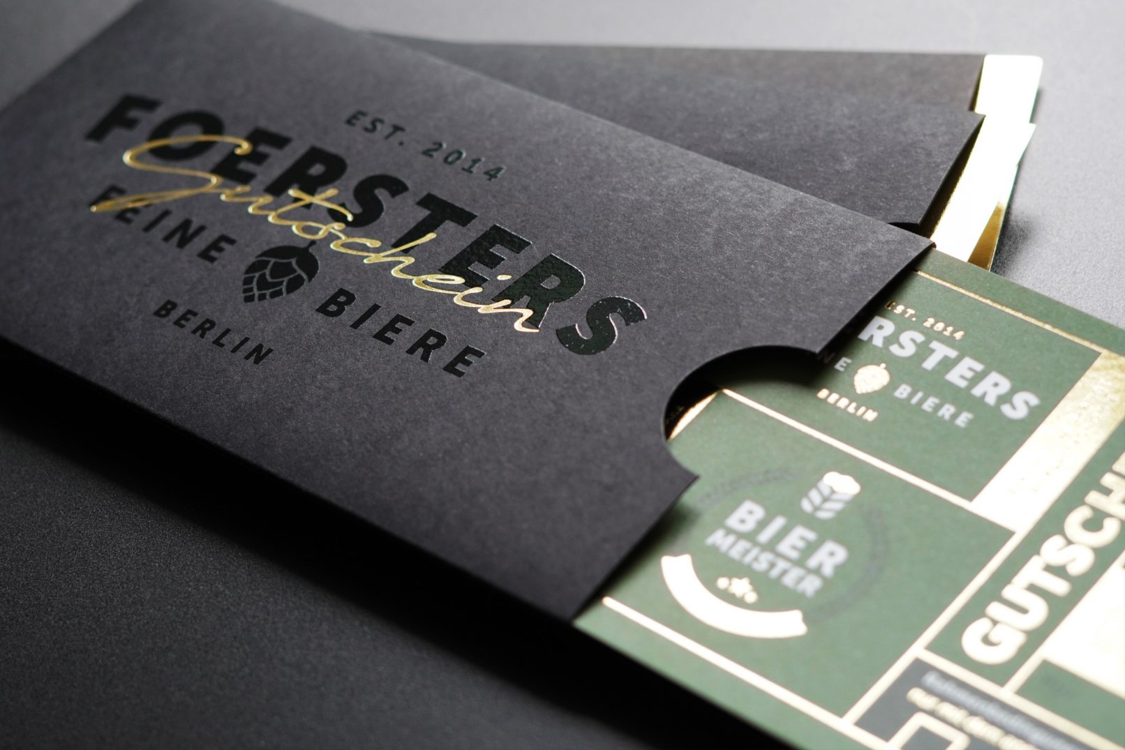 Premiumgutschein Design