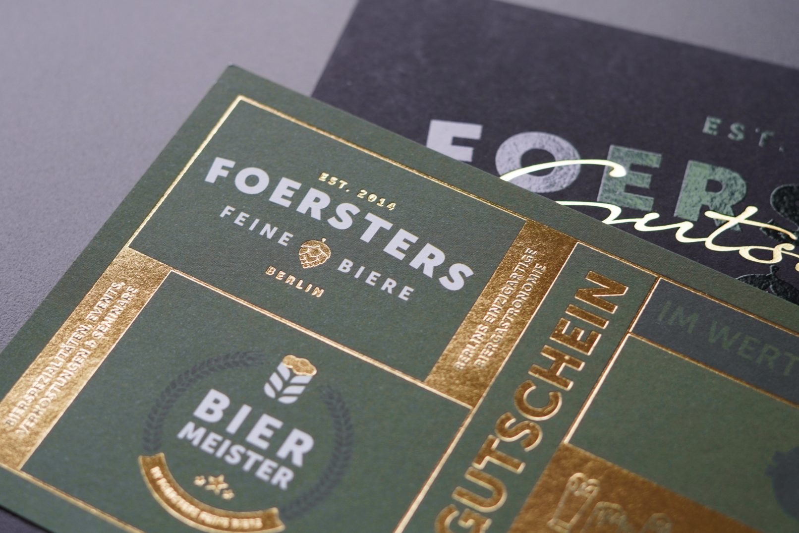 Premiumgutschein Design