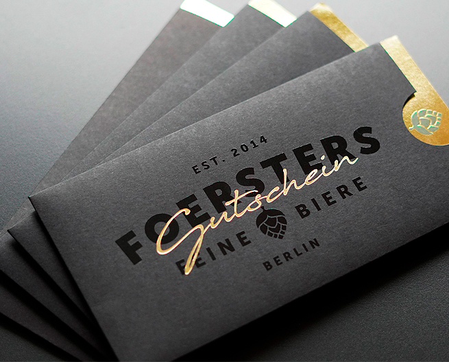 Premiumgutschein Design