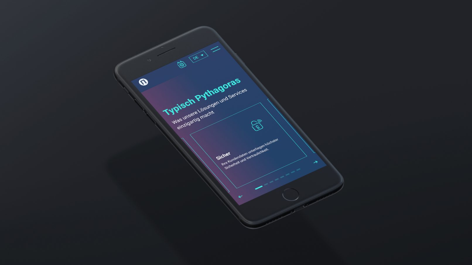 Pythagoras Compliance Webdesign