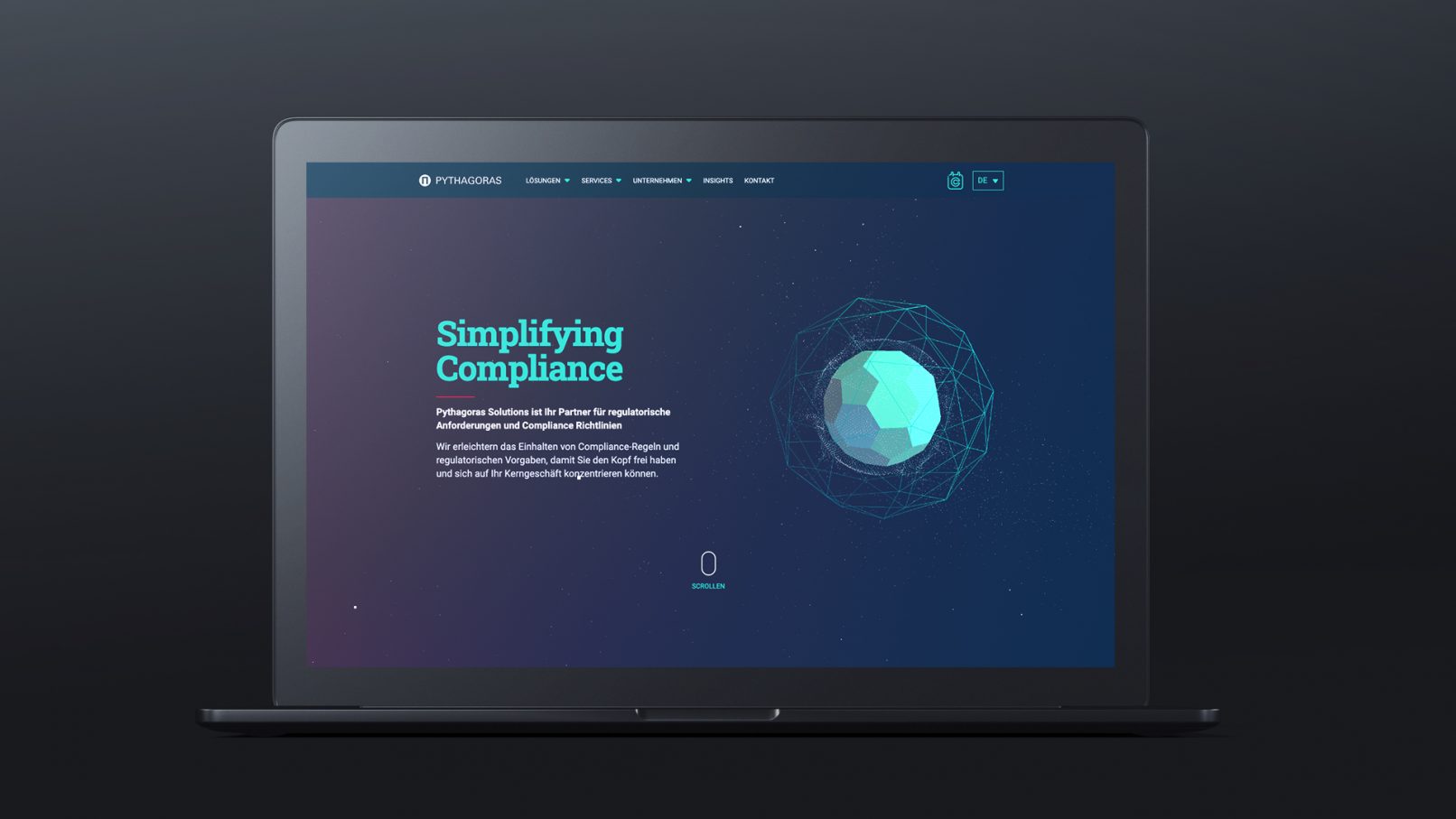 Pythagoras Compliance Webdesign