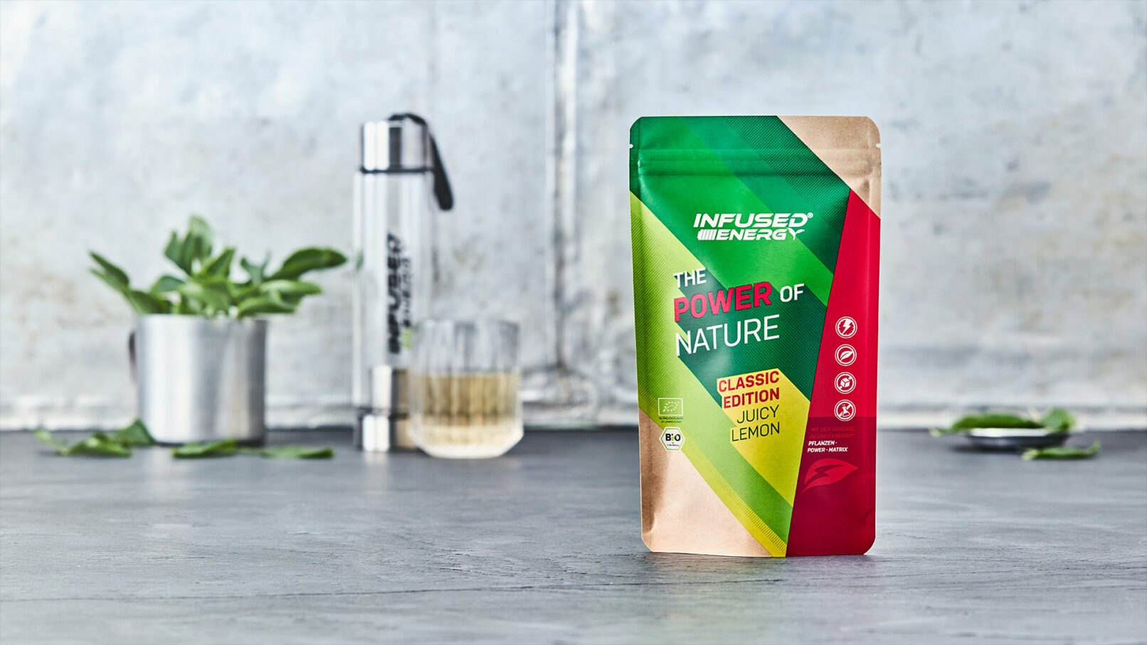 Infused Energy Packaging Design