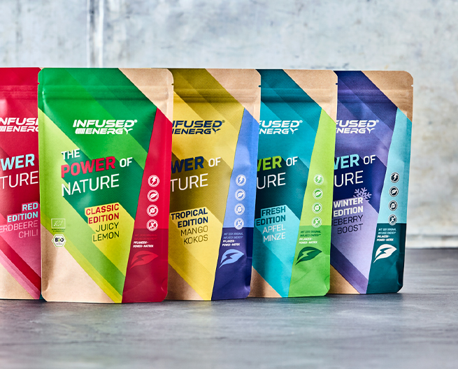 Infused Energy Packaging Design