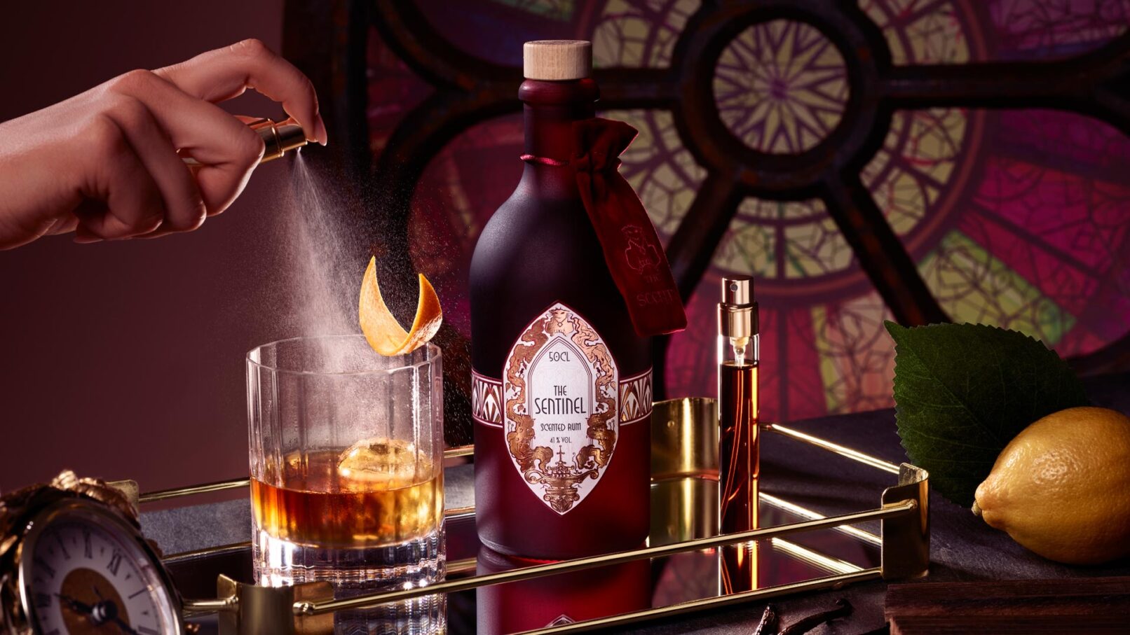 Sentinel Rum Branding