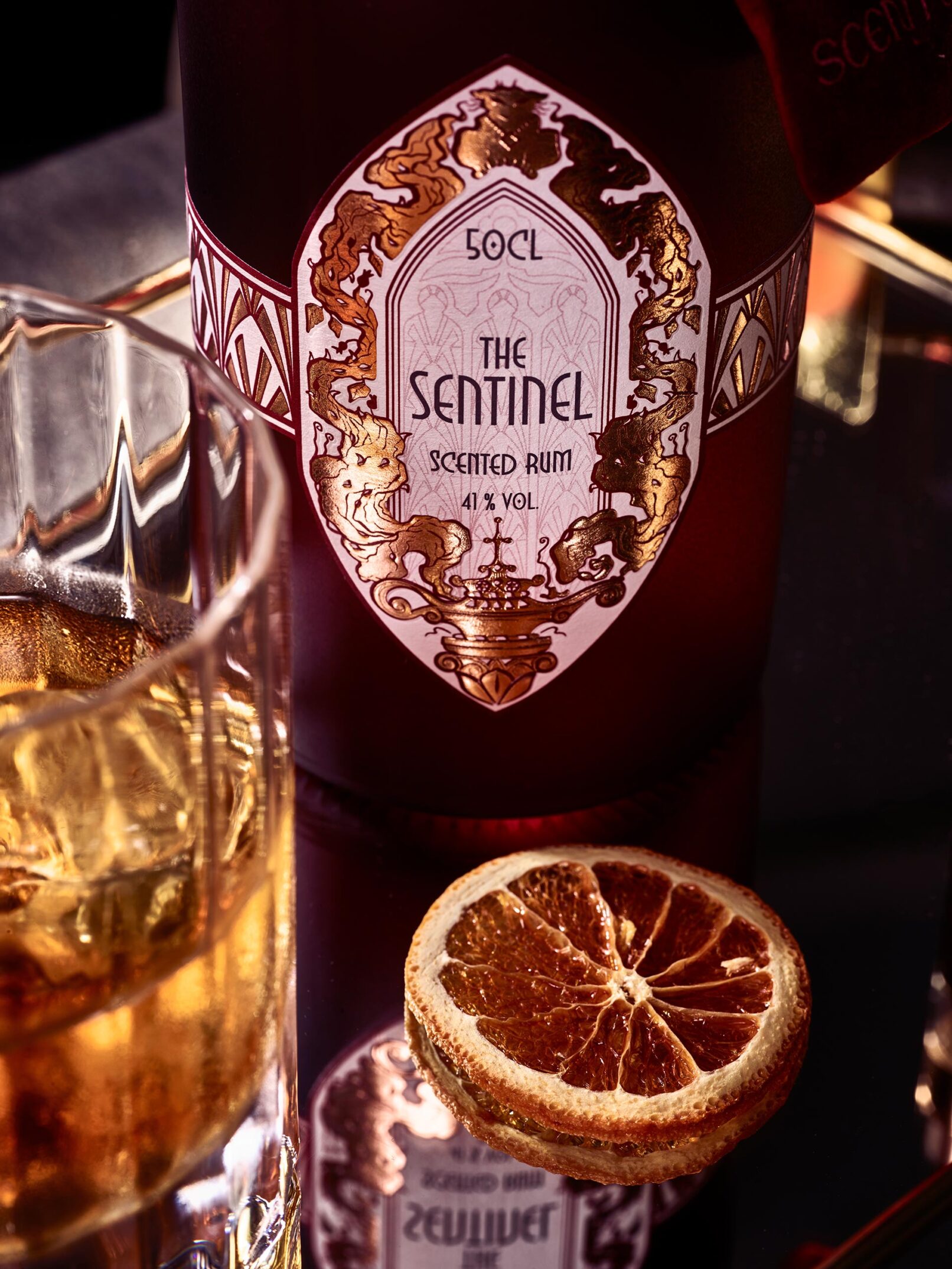 Sentinel Rum Branding