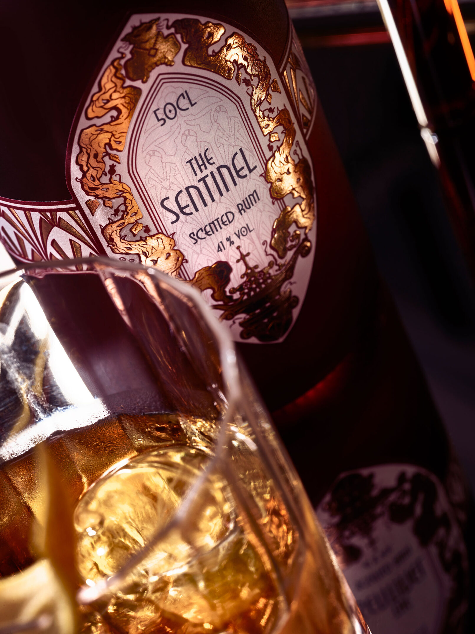 Sentinel Rum Branding