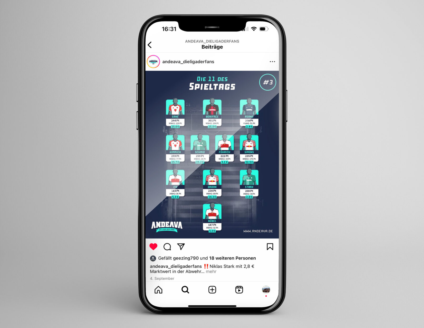 ANDEAVA Corporate Design