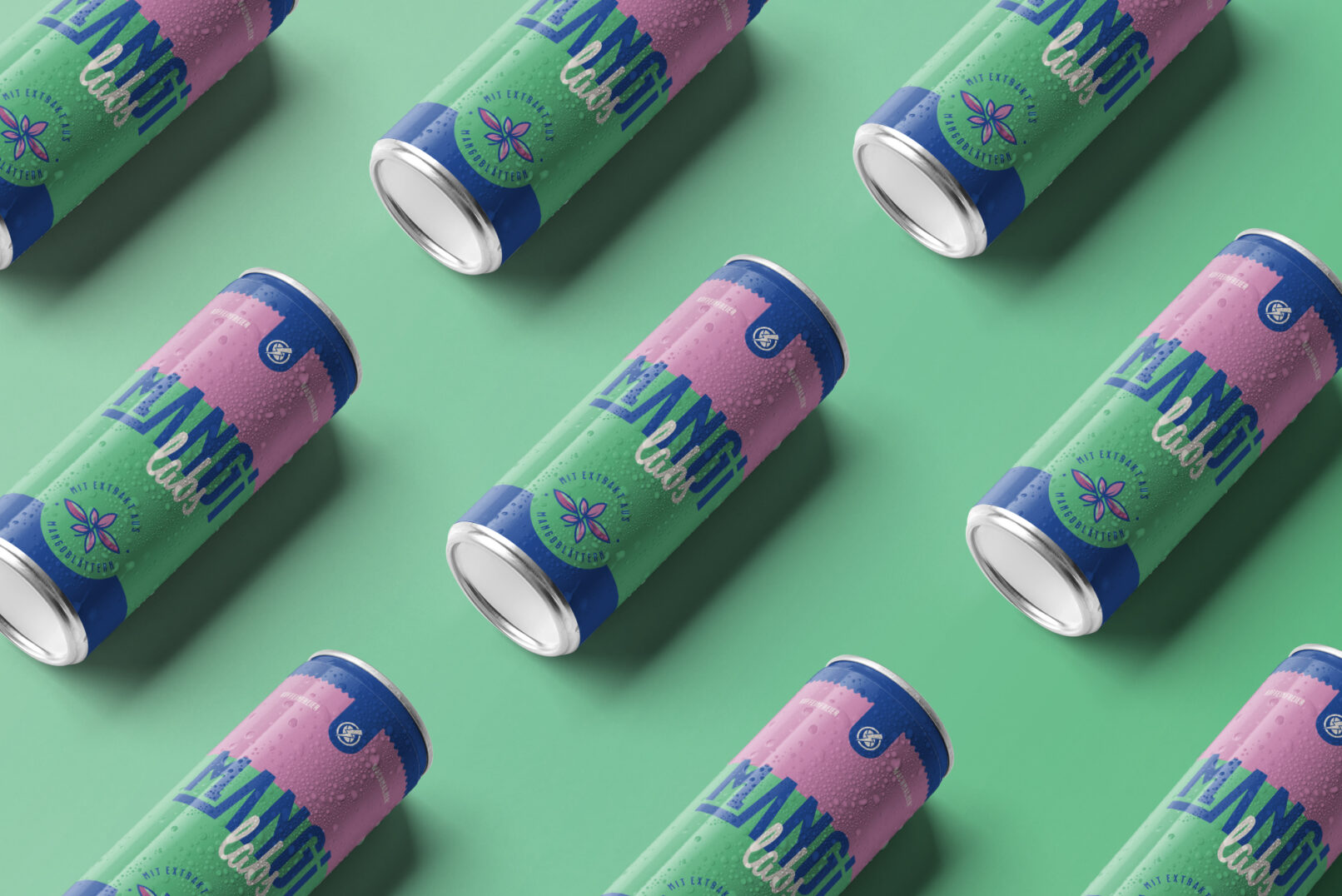 MANGI Labs Branding Etikettendesign