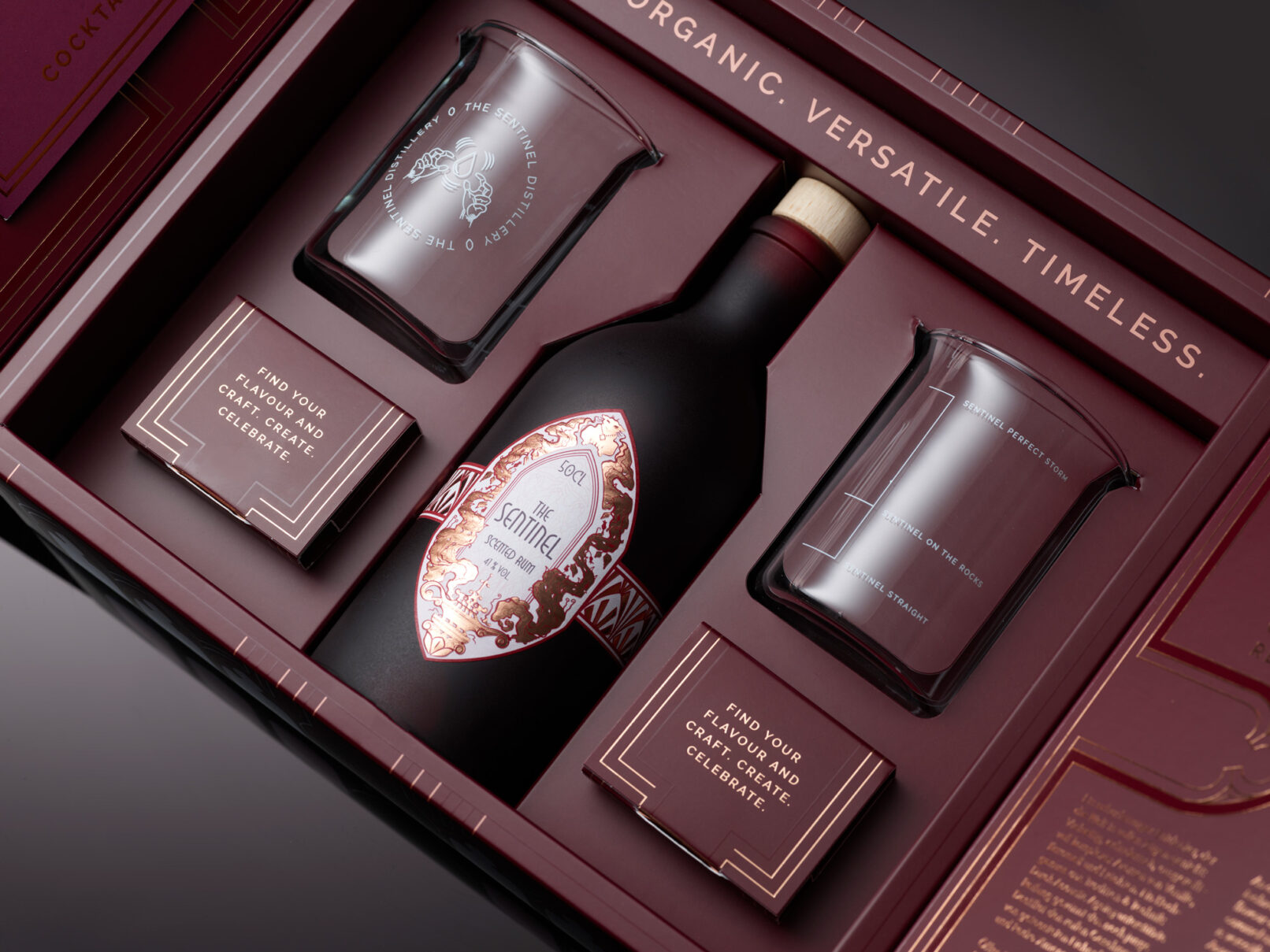 Sentinel Rum Geschenkbox Packaging Design