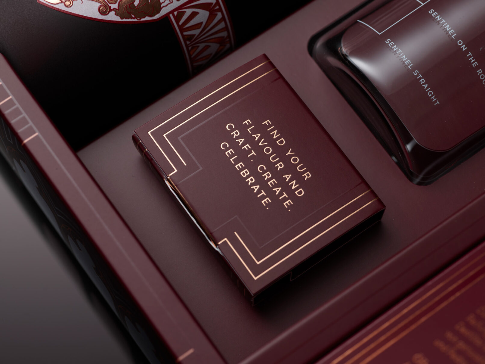 Sentinel Rum Geschenkbox Packaging Design