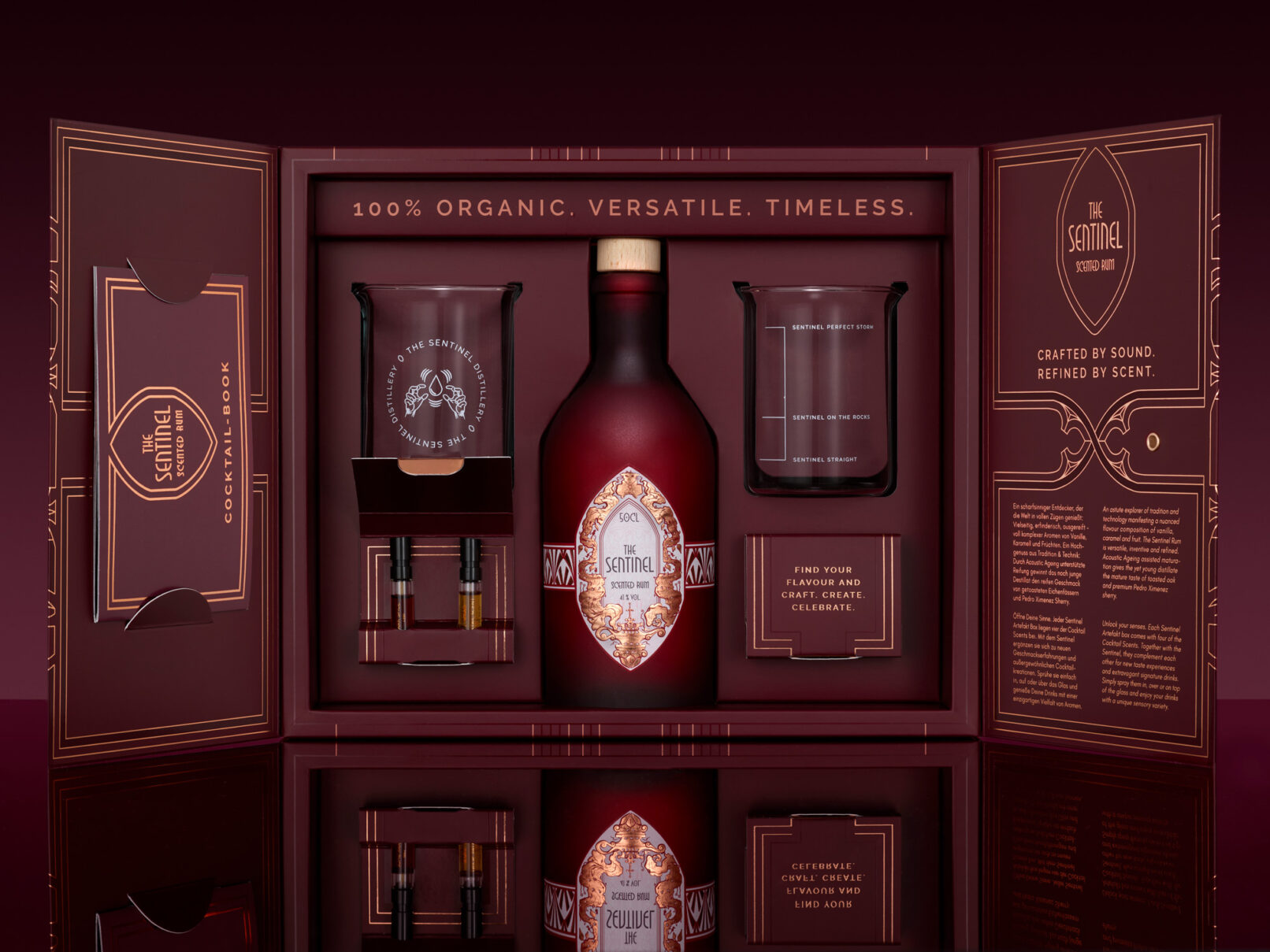 Sentinel Rum Geschenkbox Packaging Design